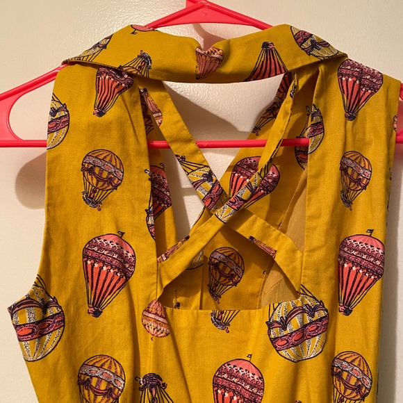 ModCloth hot air balloon fit & flare dress - Picture 3 of 3